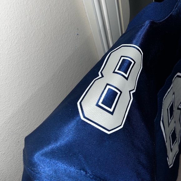 Troy Aikman Dallas Cowboys NFL Russell Athletic Vintage Jersey Blue Silver - Picture 9 of 11